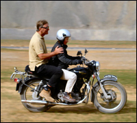 Biking in South India