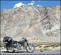 Enfield in Ladakh